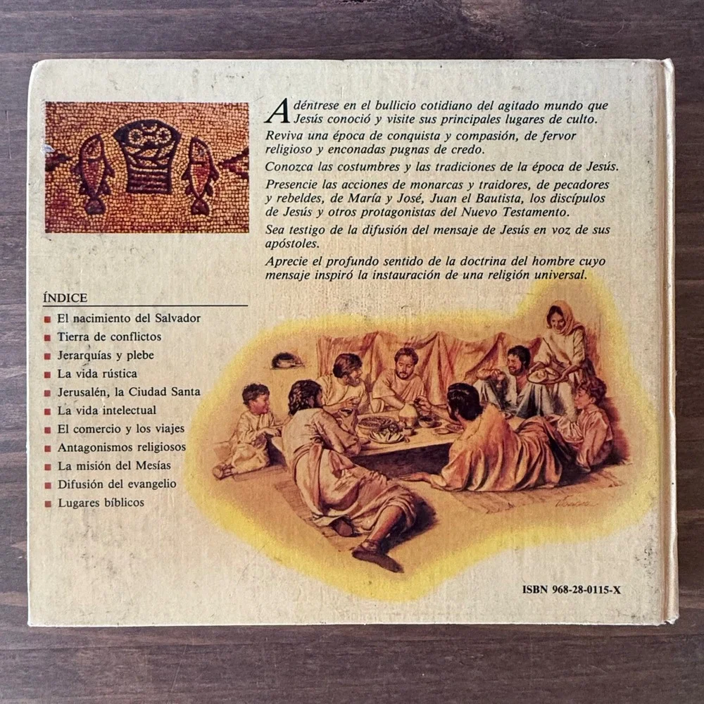 Vintage Jesus y Su Tiempo Reader's Digest Spanish Edition 1990 Hardcover Book